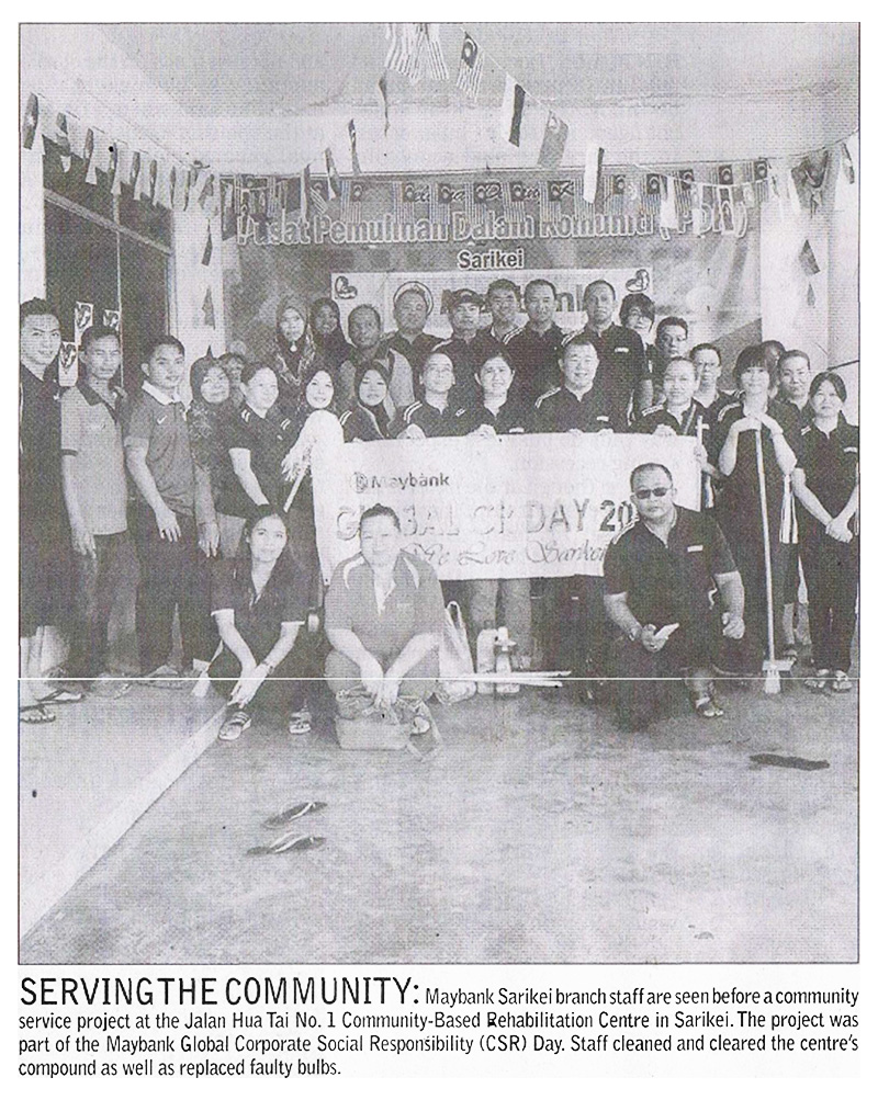 Borneo Post (Kuching) - SERVING THE COMMUNITY