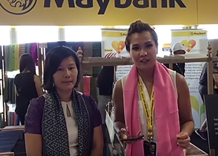 Maybank Women Eco Weavers at Maybank Championship 2017