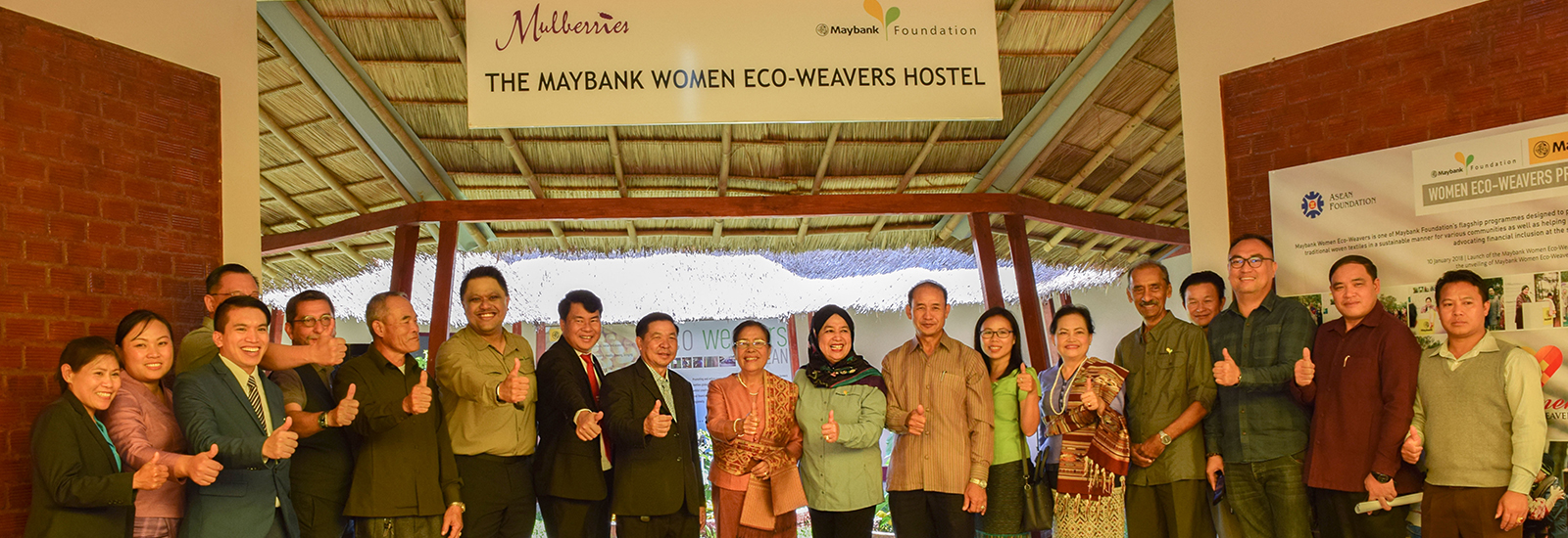 Maybank Foundation Expands Silk Weaving Centre in Laos